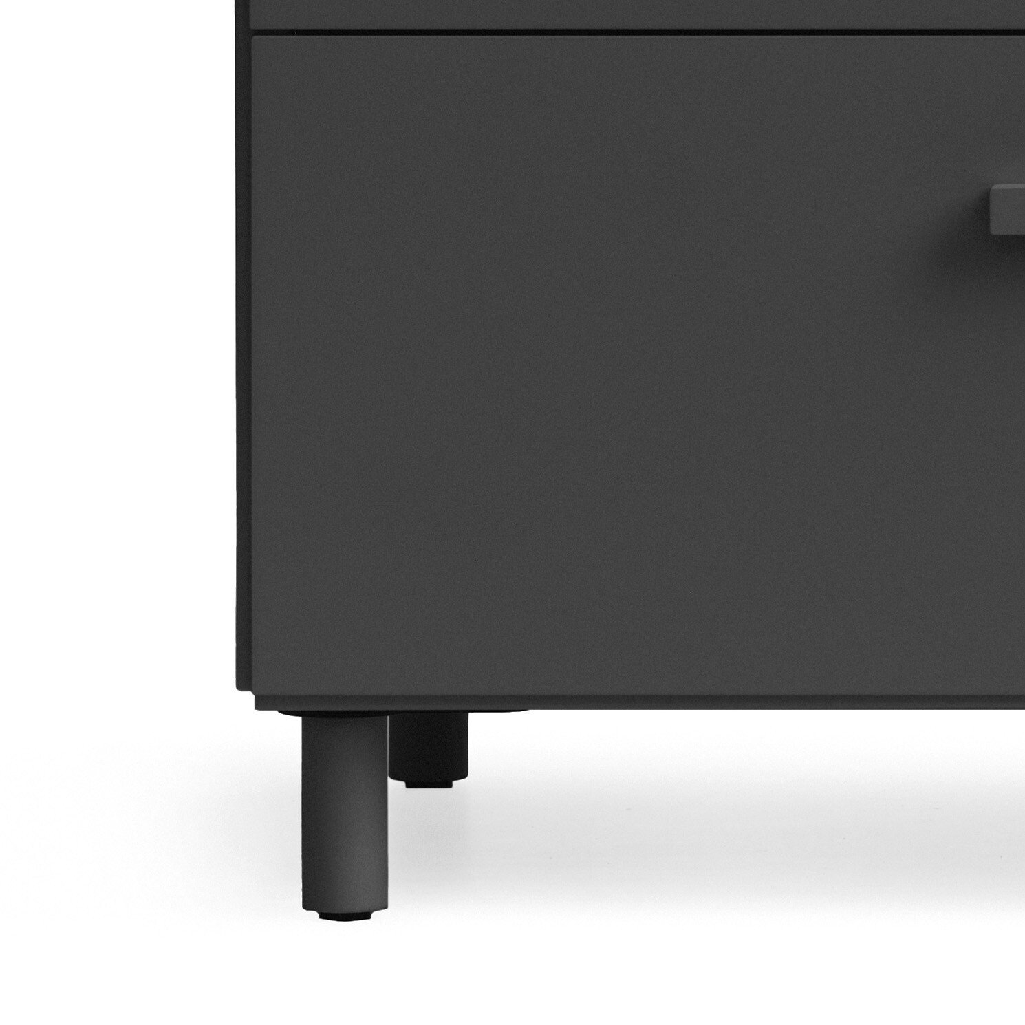 Tall Chest of Drawer from Relief with five drawers. All units from Relief can easily be connected. With five colours and three sizes, you can create multiple unique Relief combinations. The back of Relief is as beautifully designed as the front, making placement creative and fun. The dimensions are w41 x d41 x h115 cm. Each drawer's inner dimensions are w33 x d36.3 x h17 cm. Relief is delivered unassembled.