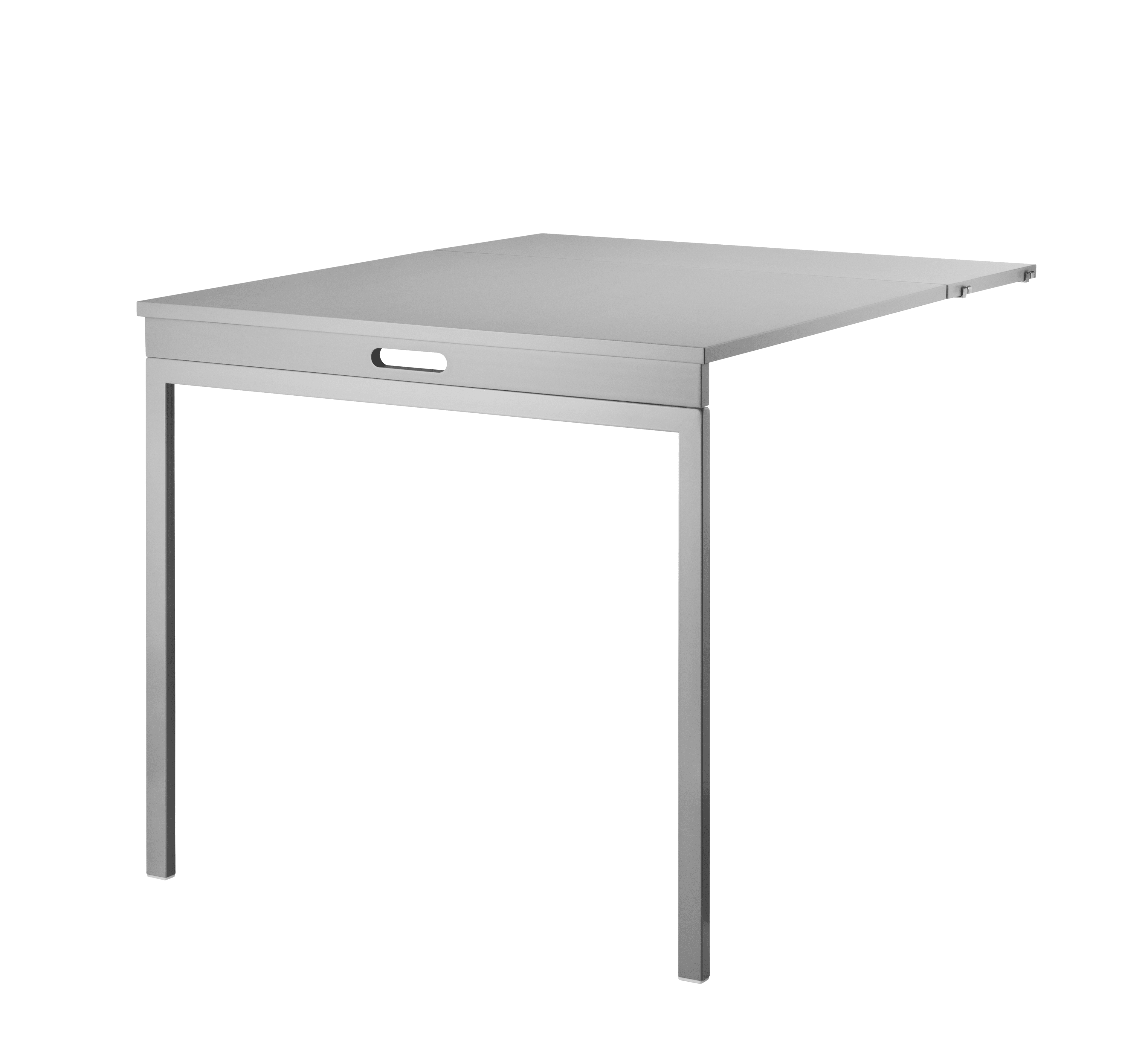 Folding tables w78 x d30 x h71 cm Black stained ash/Black