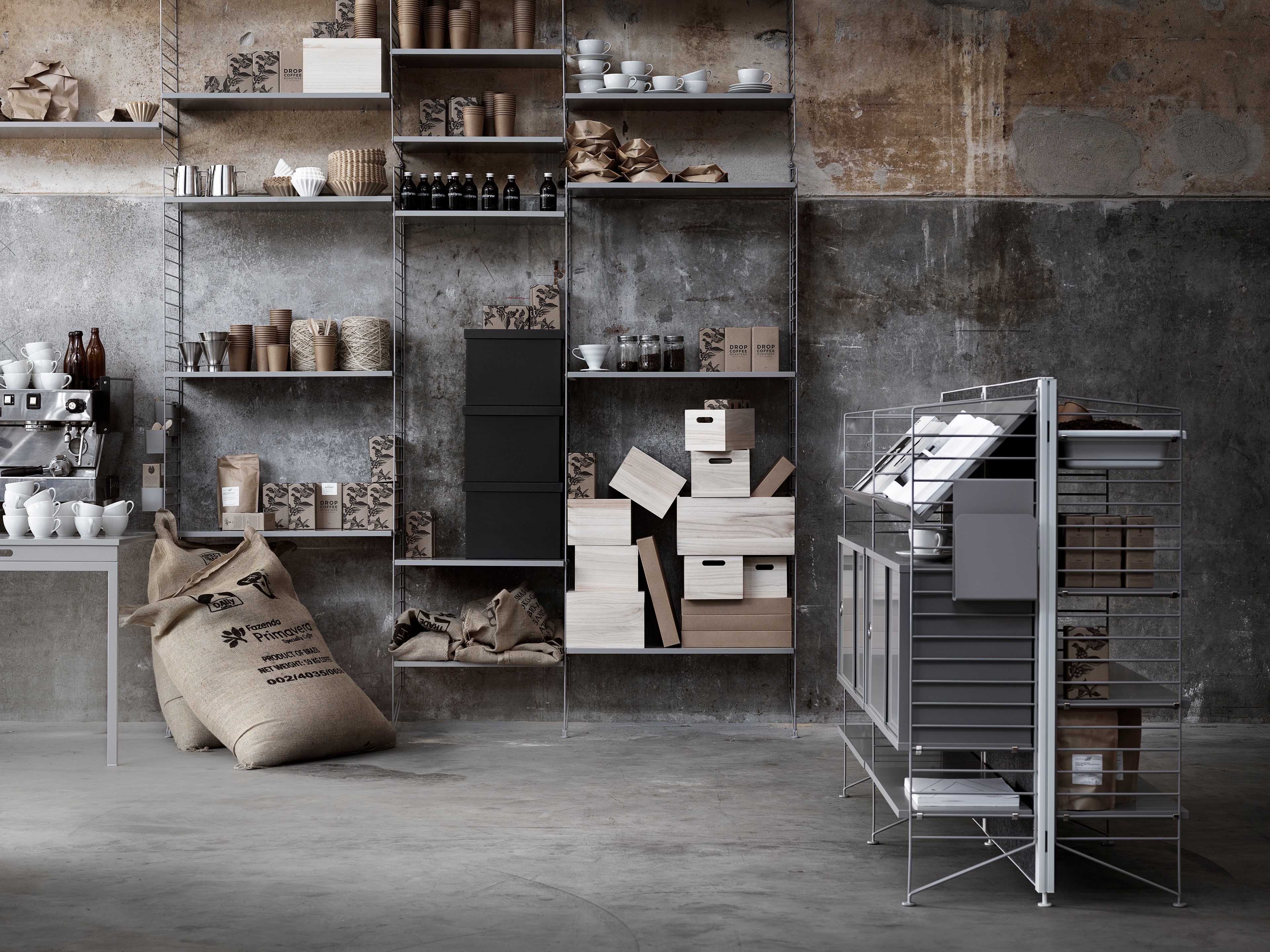 Shoe shelves w78 x d30 x h10 cm White