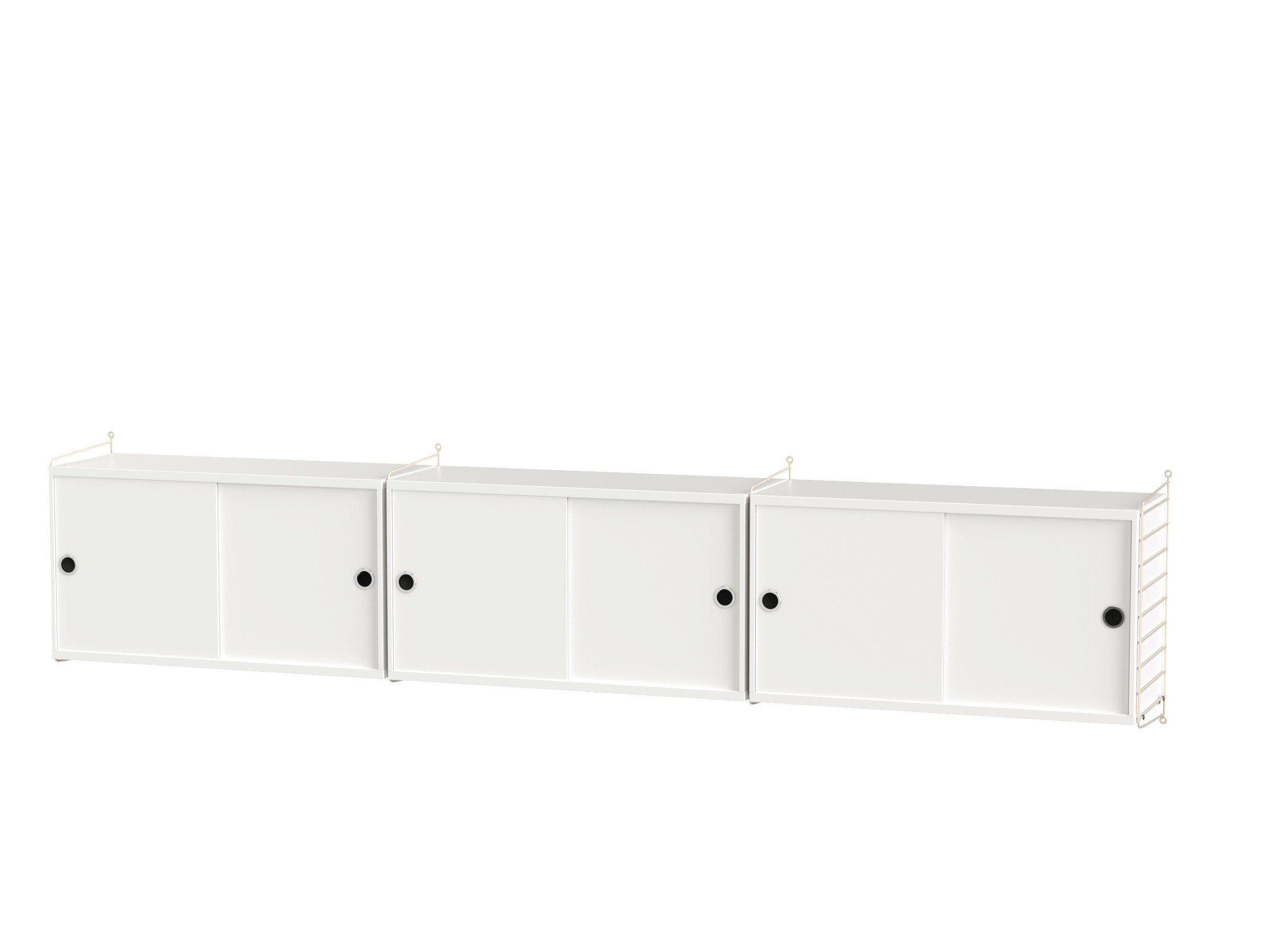 Wohnzimmer D Beige/Weiß