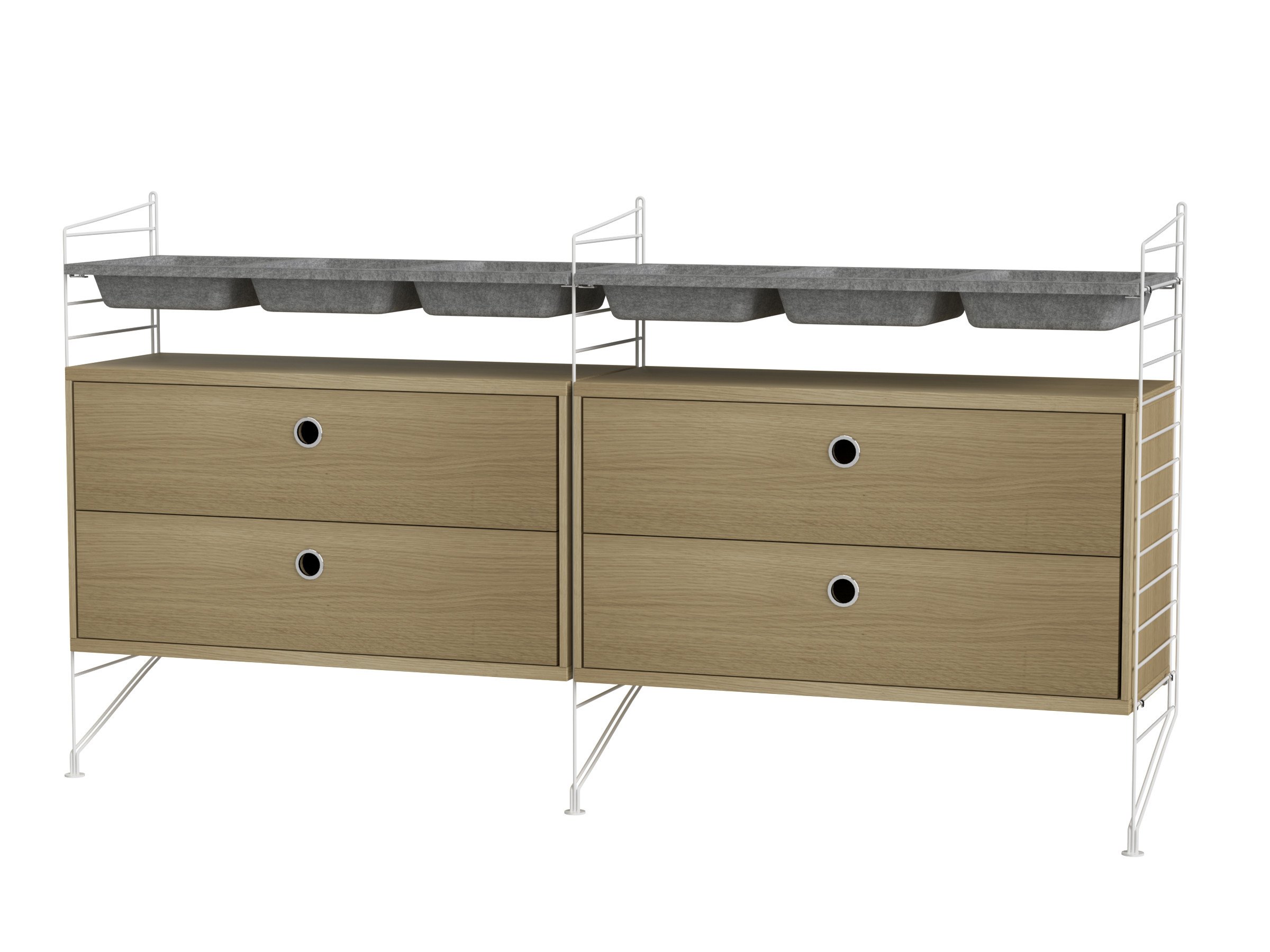 Bedroom G White/Oak