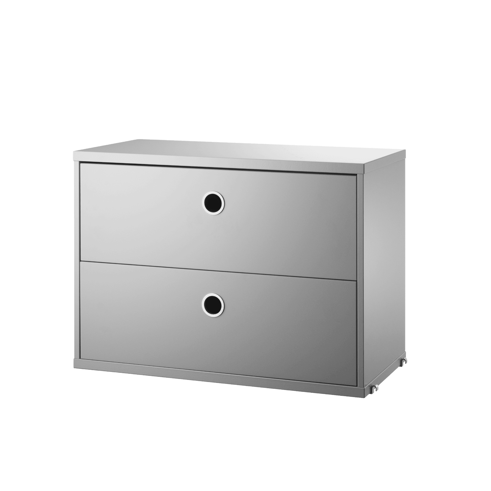Chest of drawers w58 x d30 x h42 cm Grey