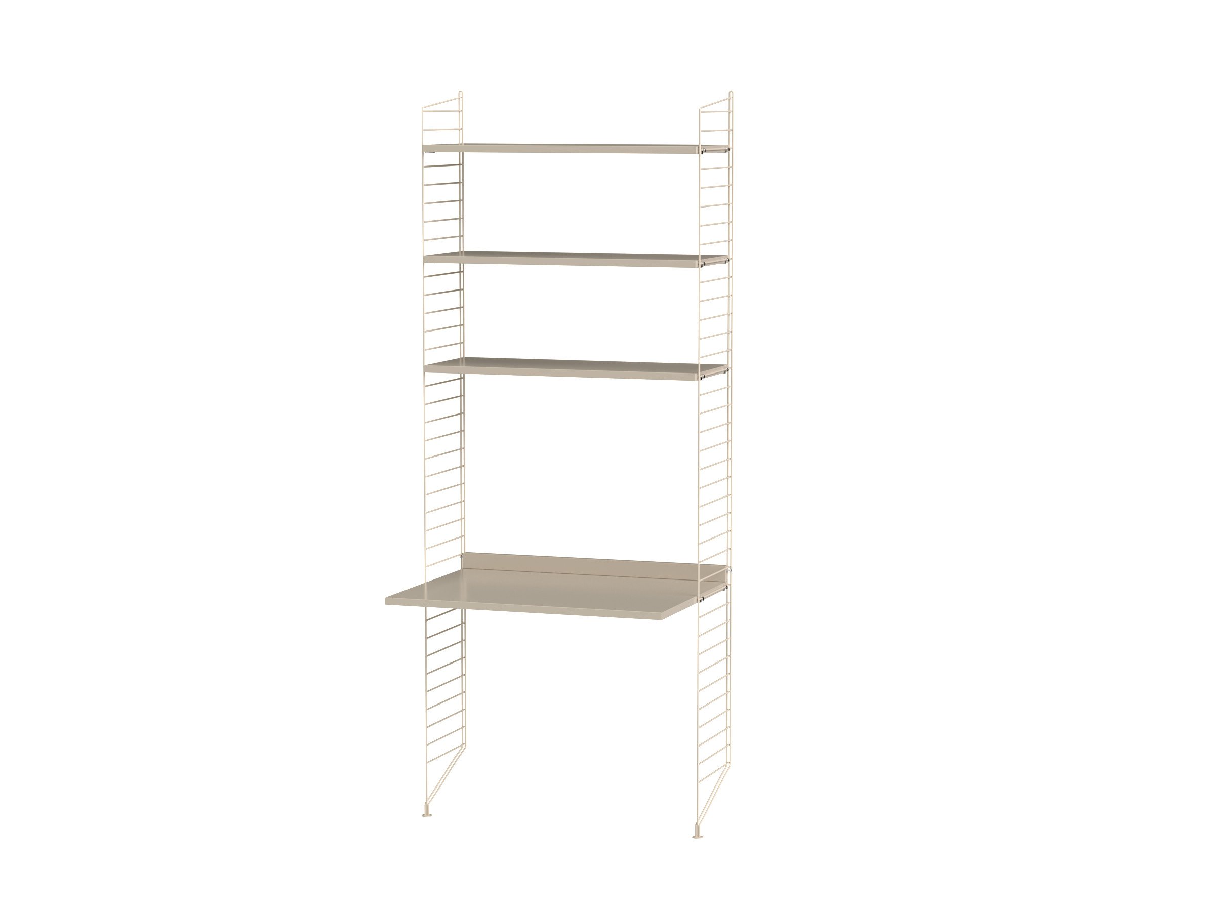 Arbeitsplatz A Beige/Beige