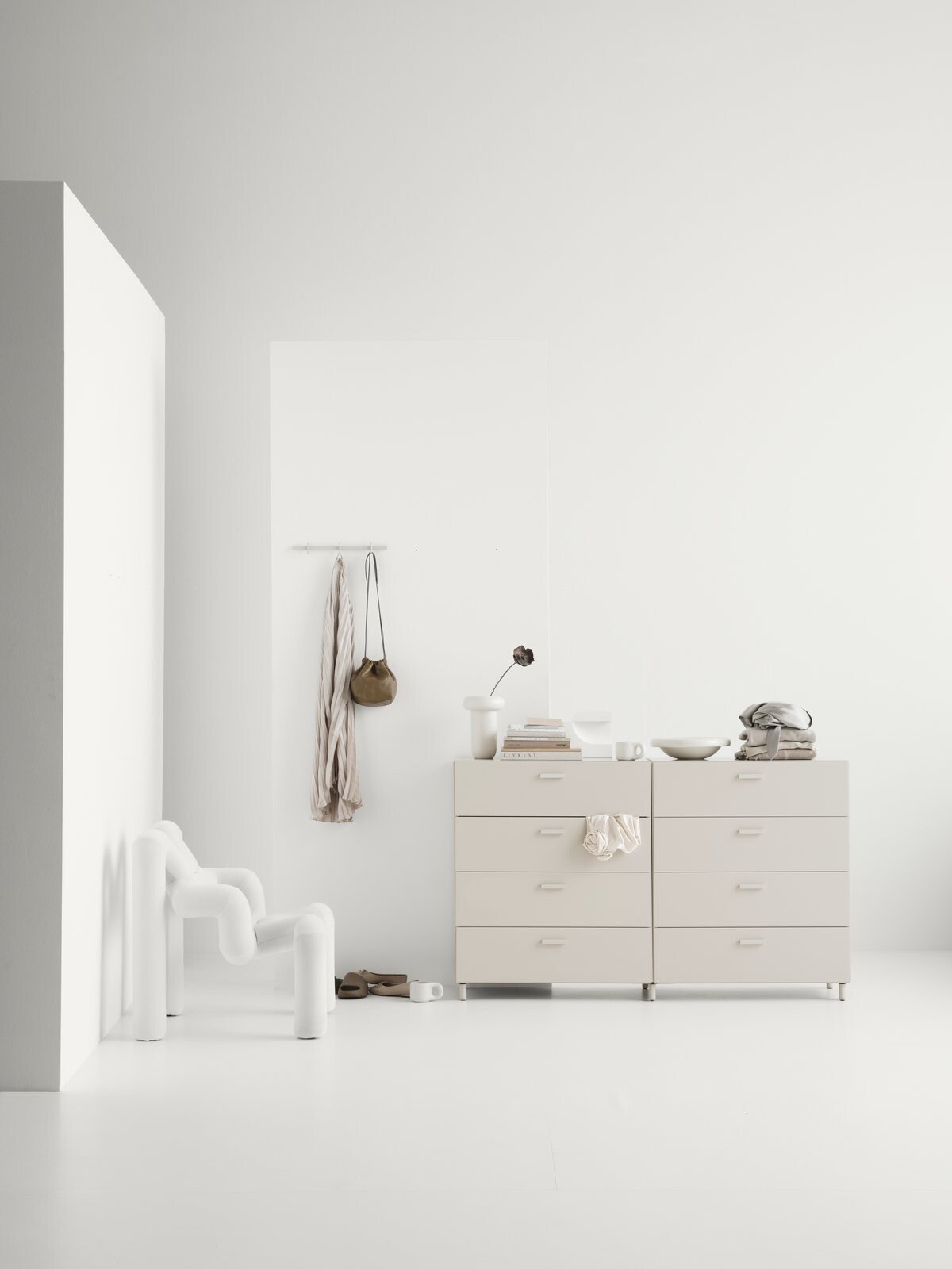 Work desk w78 x d58 cm White