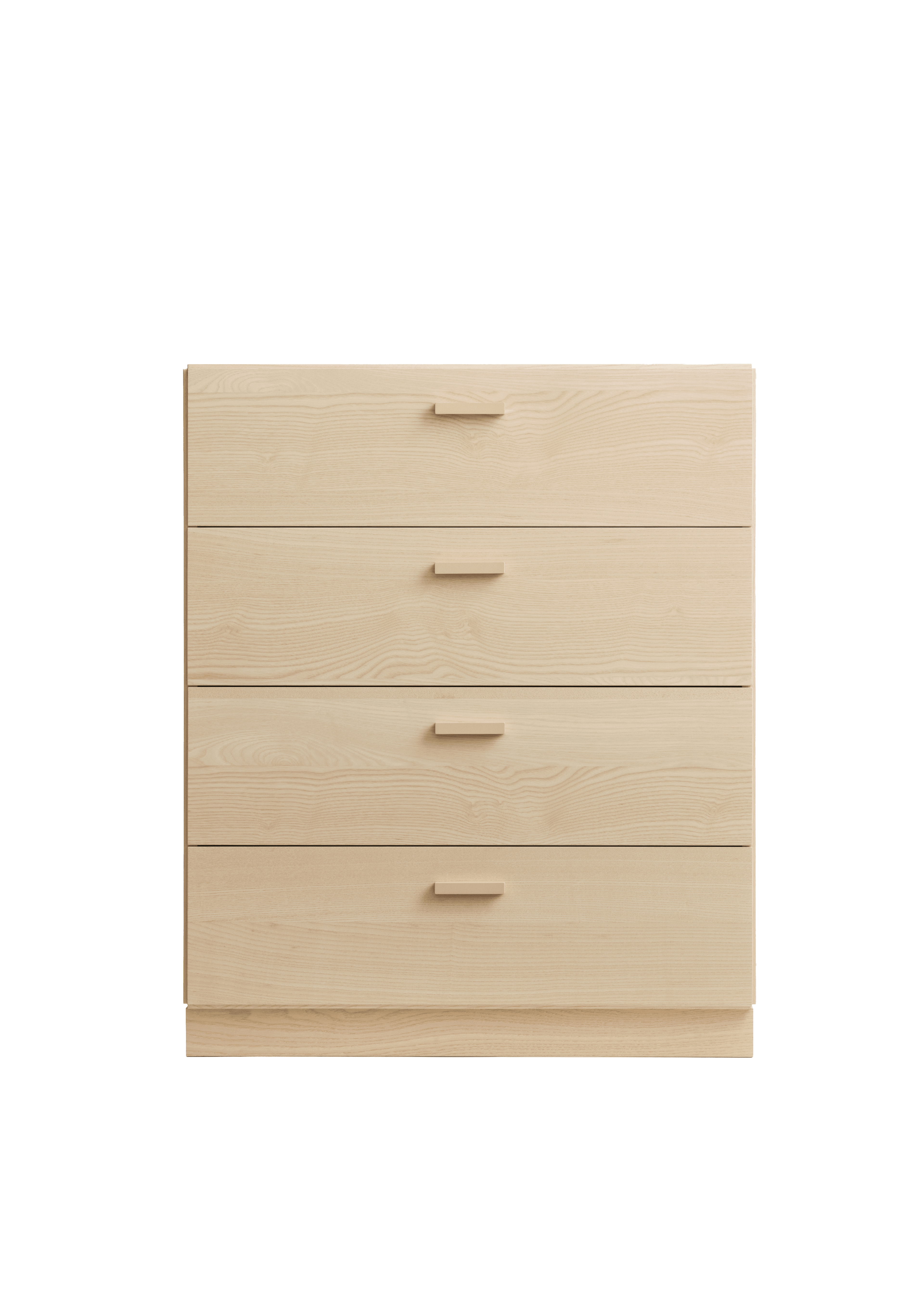 Relief Chest of drawers, wide  Ash/Ash