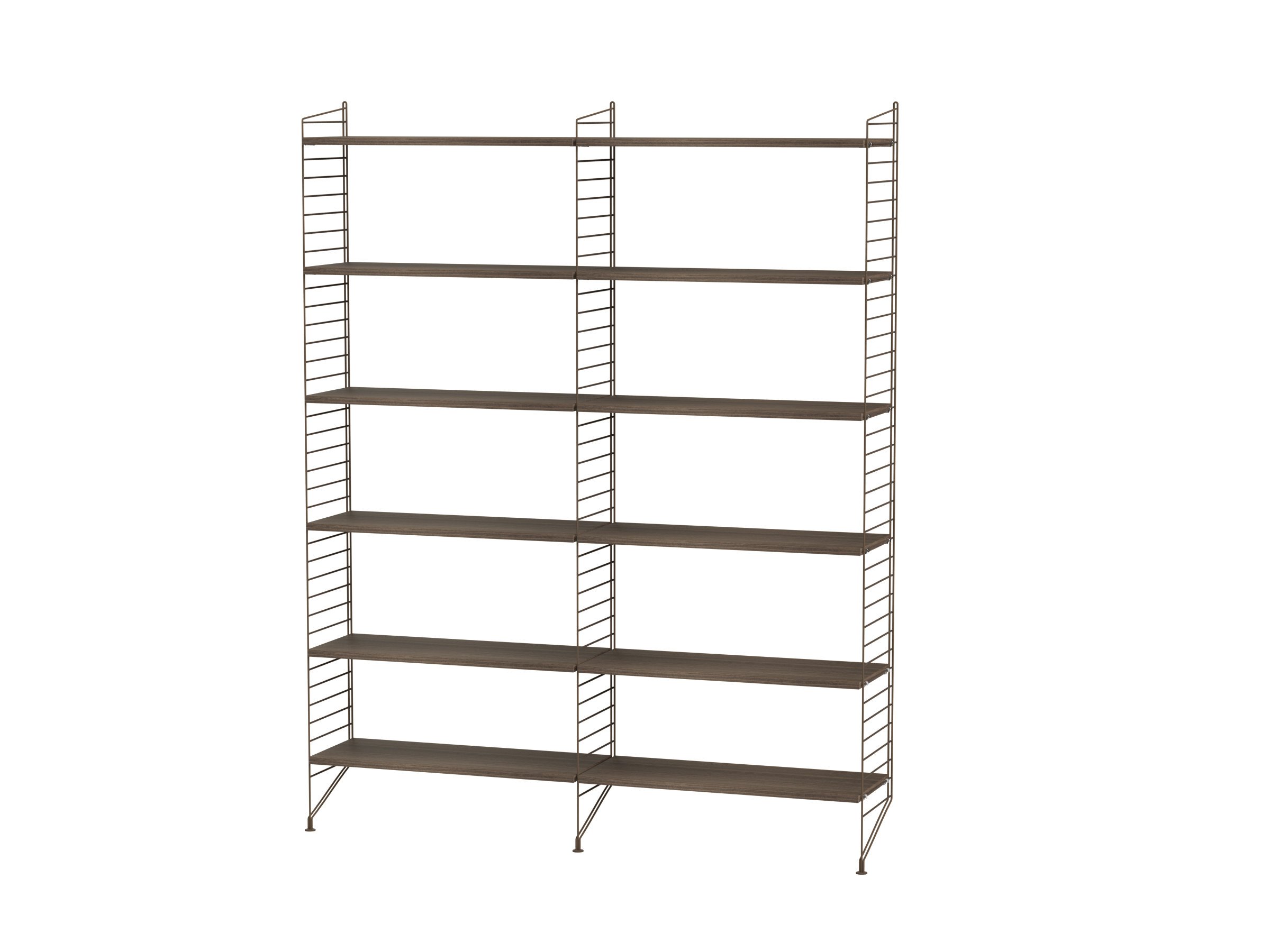 Wohnzimmer A Braun/Walnuß