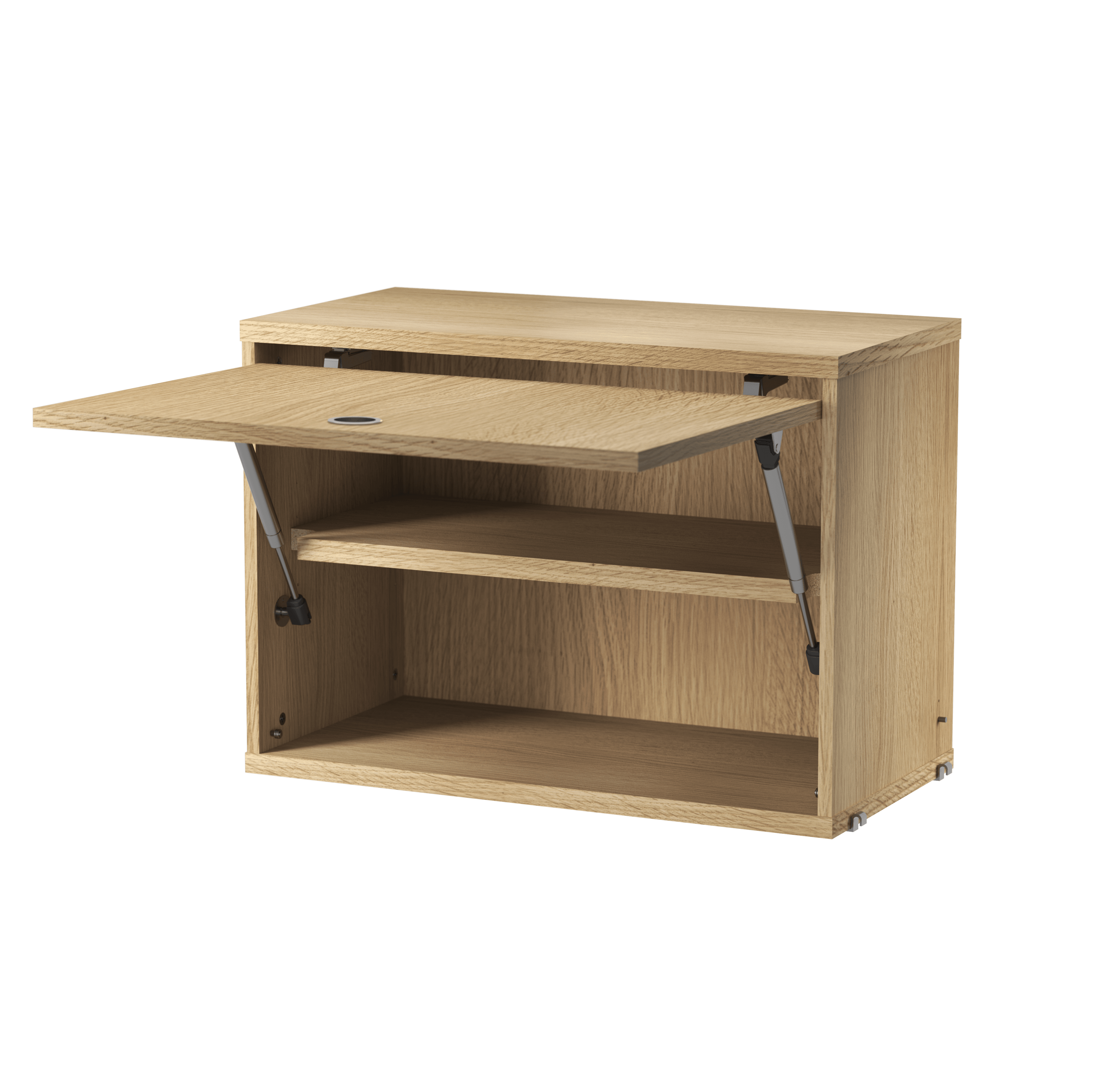 Metal shelves high w78 x d30 x h7 cm Black