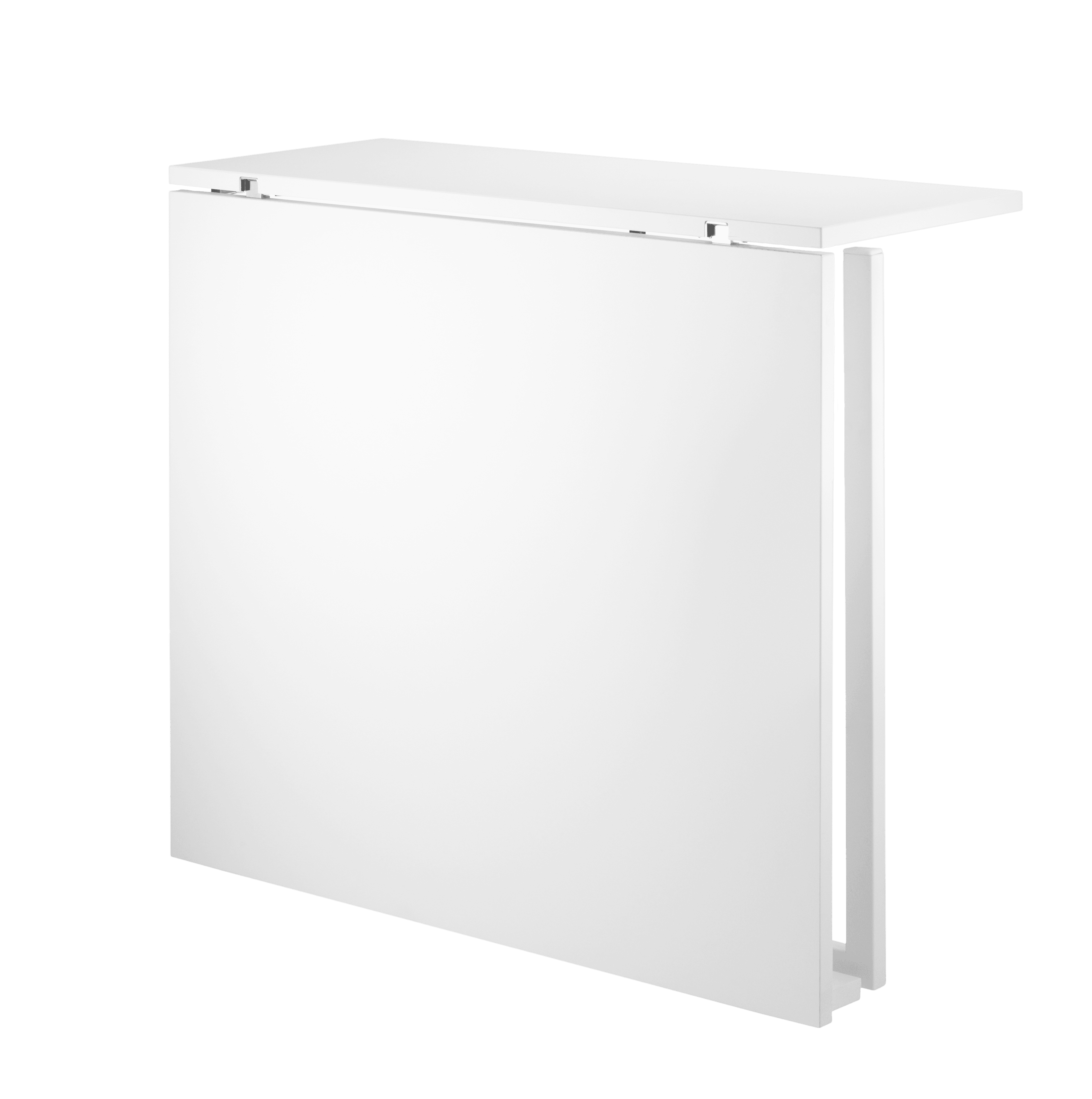 Folding tables w78 x d30 x h71 cm White/White
