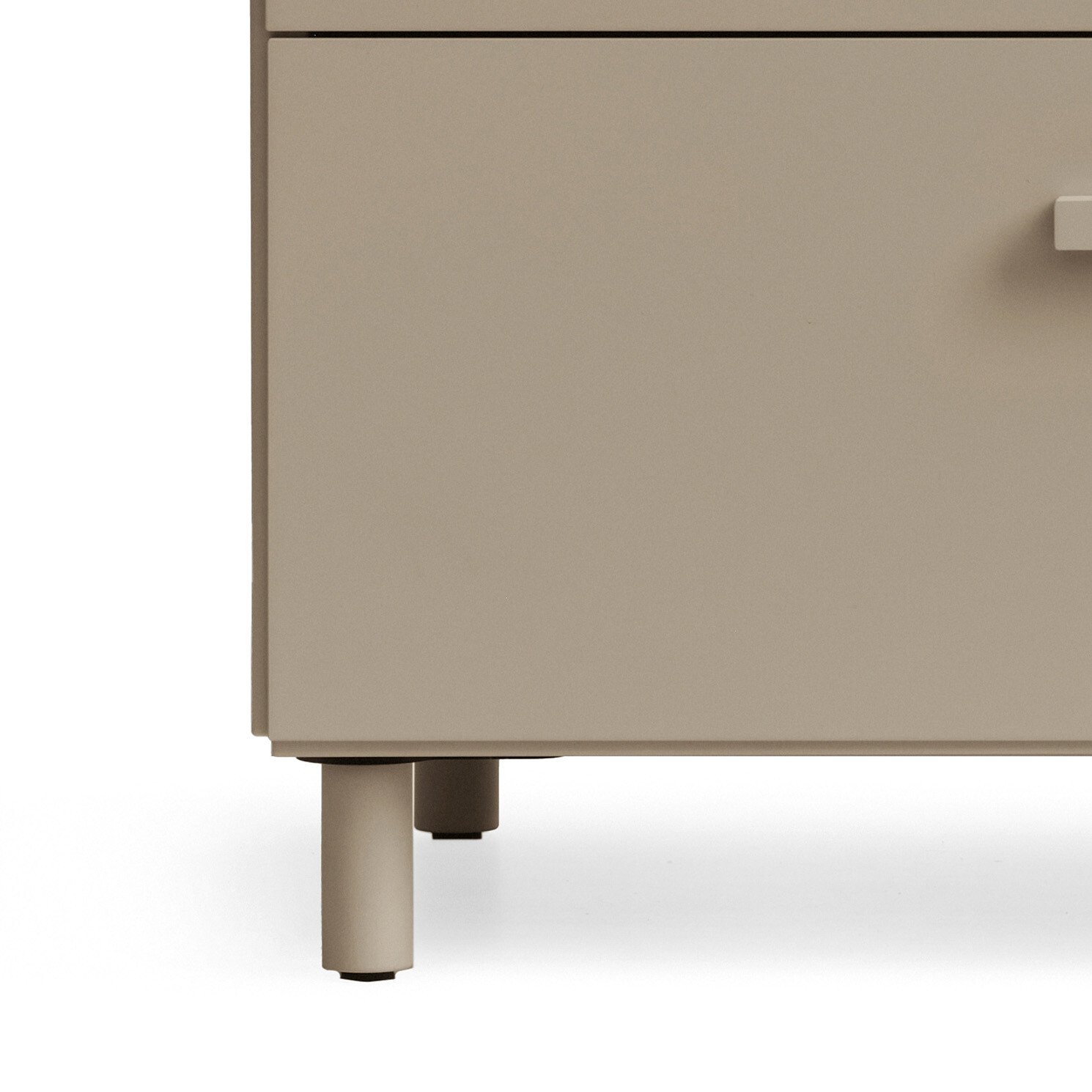 Tall Chest of Drawer from Relief with five drawers. All units from Relief can easily be connected. With five colours and three sizes, you can create multiple unique Relief combinations. The back of Relief is as beautifully designed as the front, making placement creative and fun. The dimensions are w41 x d41 x h115 cm. Each drawer's inner dimensions are w33 x d36.3 x h17 cm. Relief is delivered unassembled.