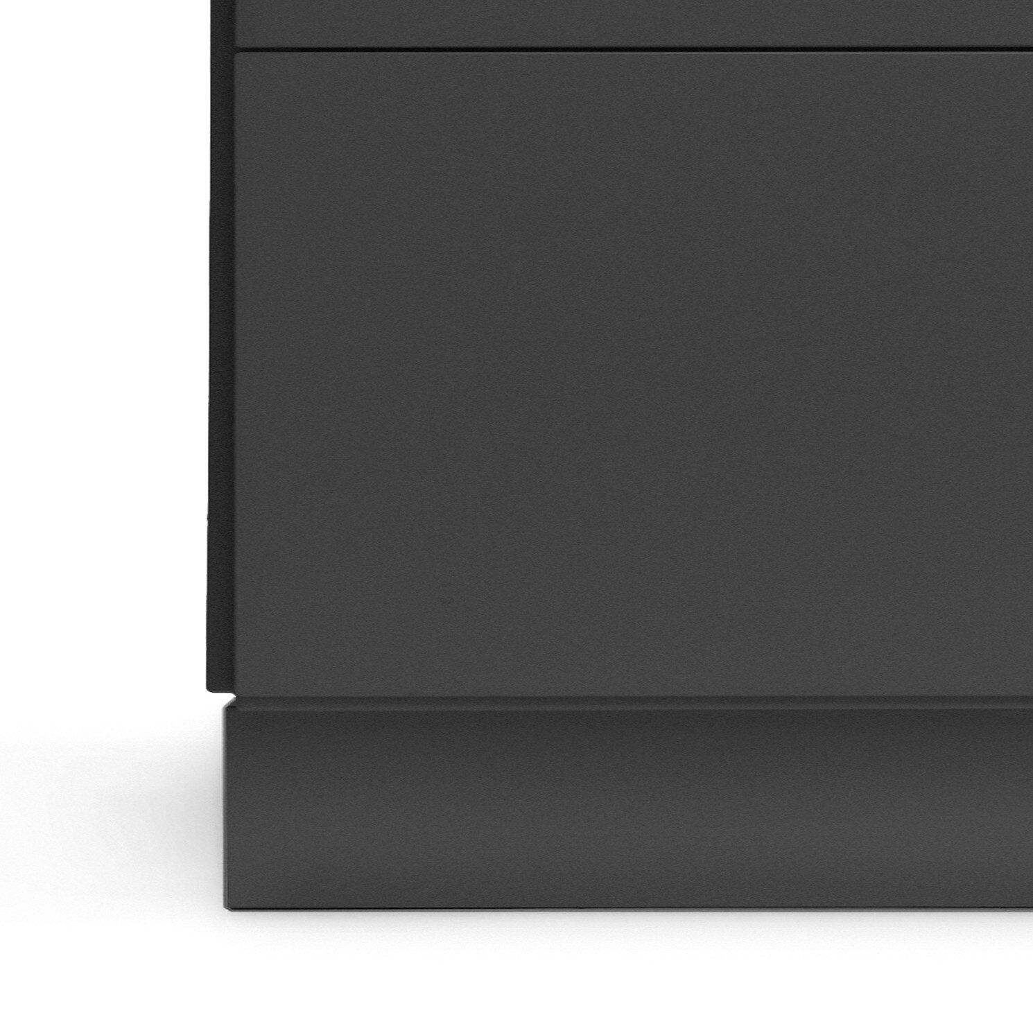 Low Chest of Drawer from Relief with four drawers. All units from Relief can easily be connected. With five colours and three sizes, you can create multiple unique Relief combinations. The back of Relief is as beautifully designed as the front, making placement creative and fun. The dimensions are w123 x d41 x h46.6 cm. Each drawer's inner dimensions are w54 x d36.3 x h17 cm. Relief is delivered unassembled.
